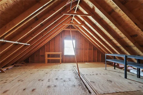 a backyard of a house