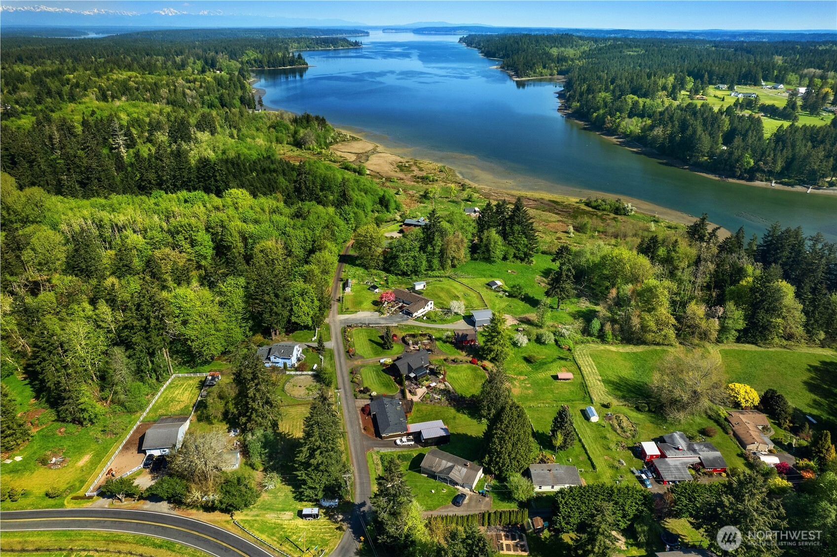 5629 Sleater Kinney Road Northeast Olympia, WA 98506 - Photo 6 of 32 a view of a garden with a lake