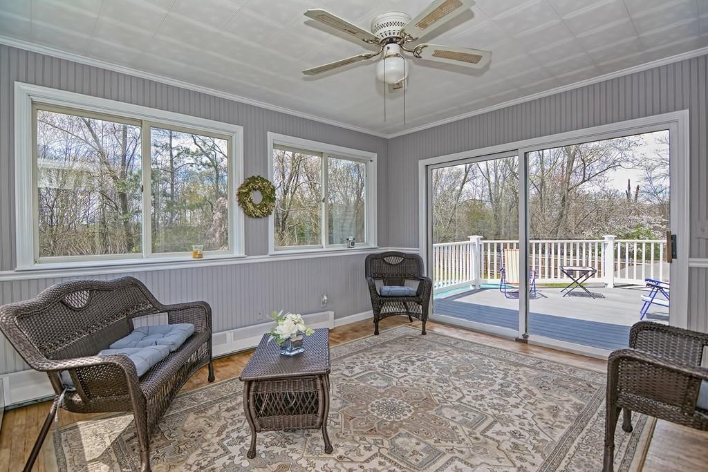 50 Cedarcrest Road Canton, MA 02021 - Photo 14 of 42 a living room with furniture and a floor to ceiling window