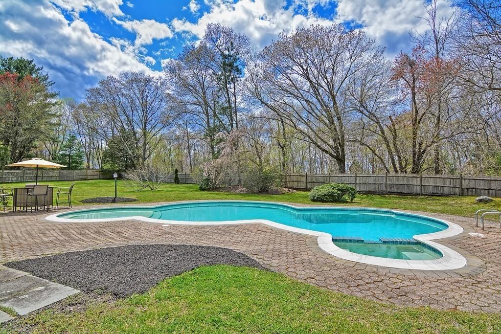 50 Cedarcrest Road Canton, MA 02021 - Photo 38 of 42 a view of yard with swimming pool and green space