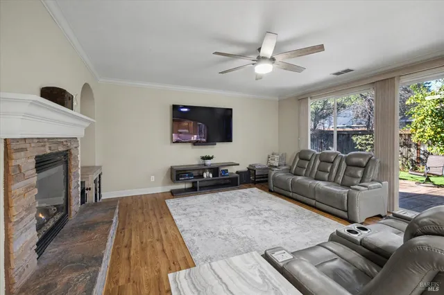 a view of a balcony and front door