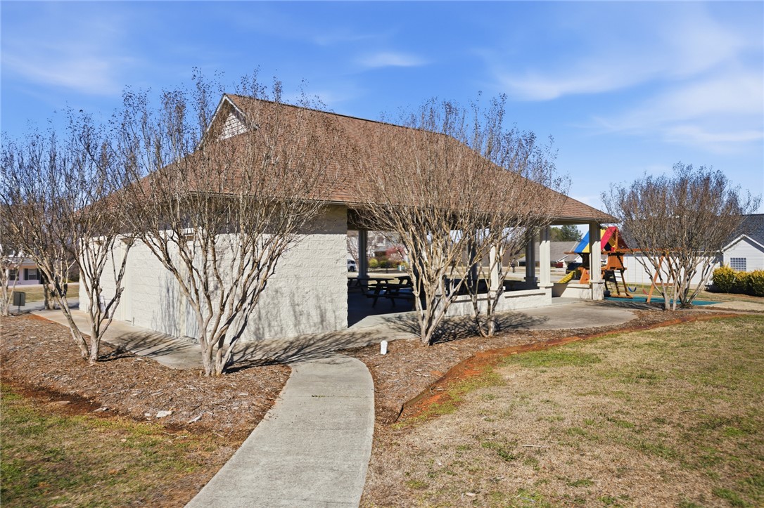 201 Providence Court Seneca, SC 29678 - Photo 33 of 33 An inviting community pavilion and playground await for leisure and entertainment.