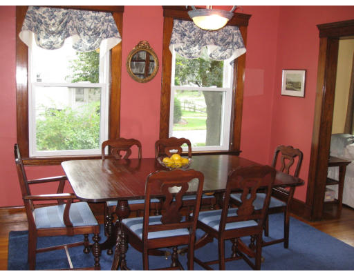 20 Fairview Road Needham, MA 02492 - Photo 5 of 9 a view of a dining room with furniture and window