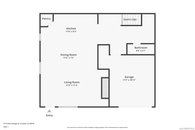 $749,000 | 1119 St George Drive, El Cajon, CA 92019