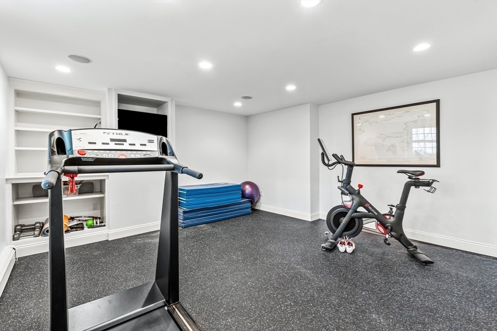 22 Chadwick Road Weston, MA 02493 - Photo 26 of 33 a view of a room with gym equipment