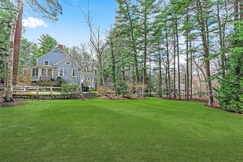22 Chadwick Road Weston, MA 02493 - Photo 33 of 33 a view of a house with a big yard