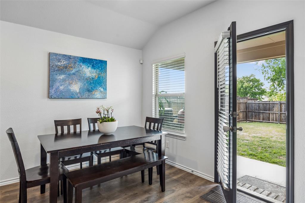 802 Rustic Way Royse City, TX 75189 - Photo 20 of 38 a view of a dining room with furniture window and outside view