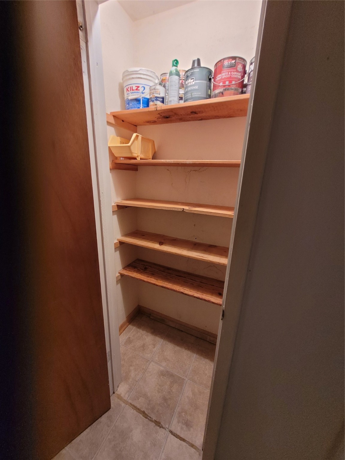 16 Connor Lane Huntsville, TX 77320 - Photo 13 of 33 Hall closet just off the kitchen. Could be used for a kitchen pantry or additional storage.