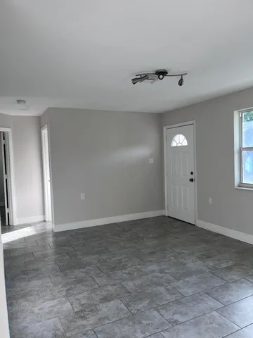 a view of room with window