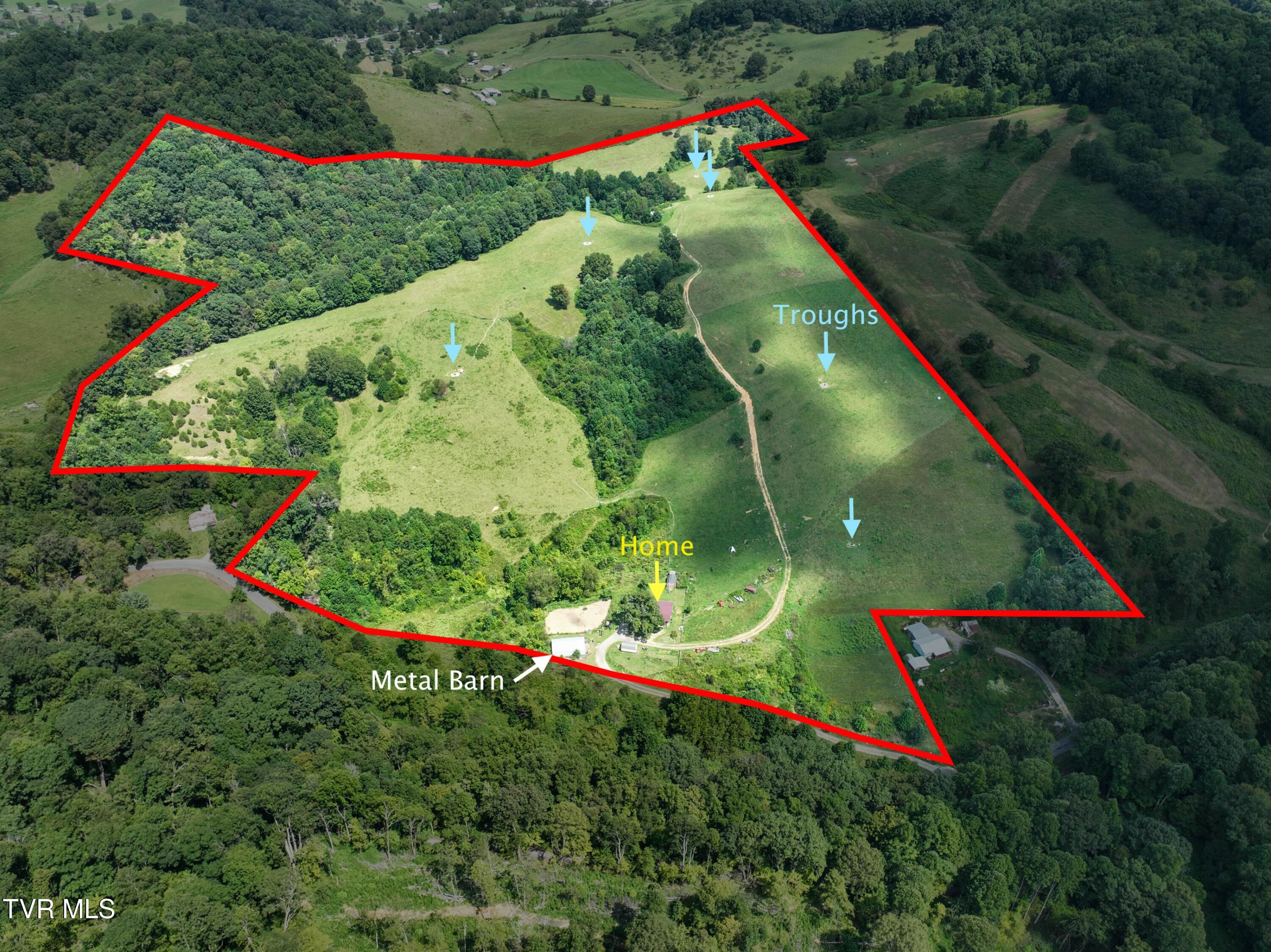 19429 Haskell Station Road Bristol, VA 24202 - Photo 2 of 46 Mapped 19429 Haskell Station Rd Drone WE