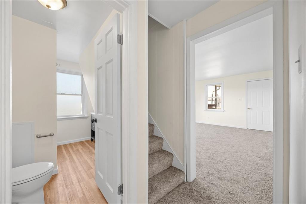 1700 Beaver Road Ambridge, PA 15003 - Photo 21 of 43 a bathroom with a toilet and a shower