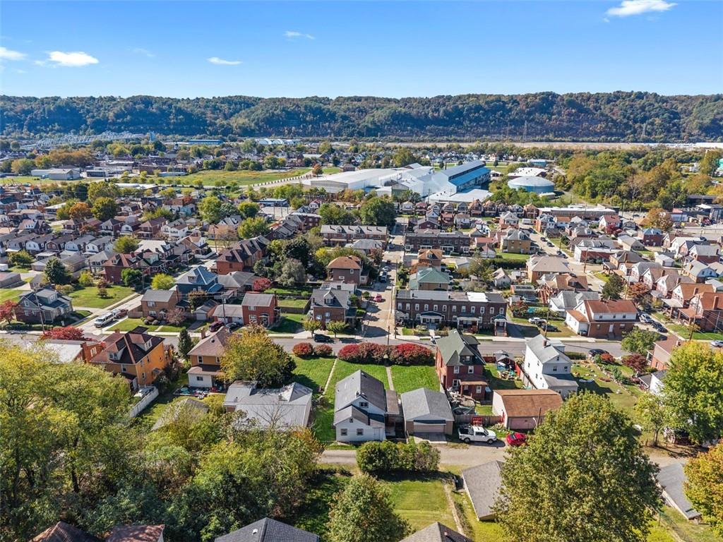 1700 Beaver Road Ambridge, PA 15003 - Photo 42 of 43 an aerial view of a swimming pool with lawn chairs