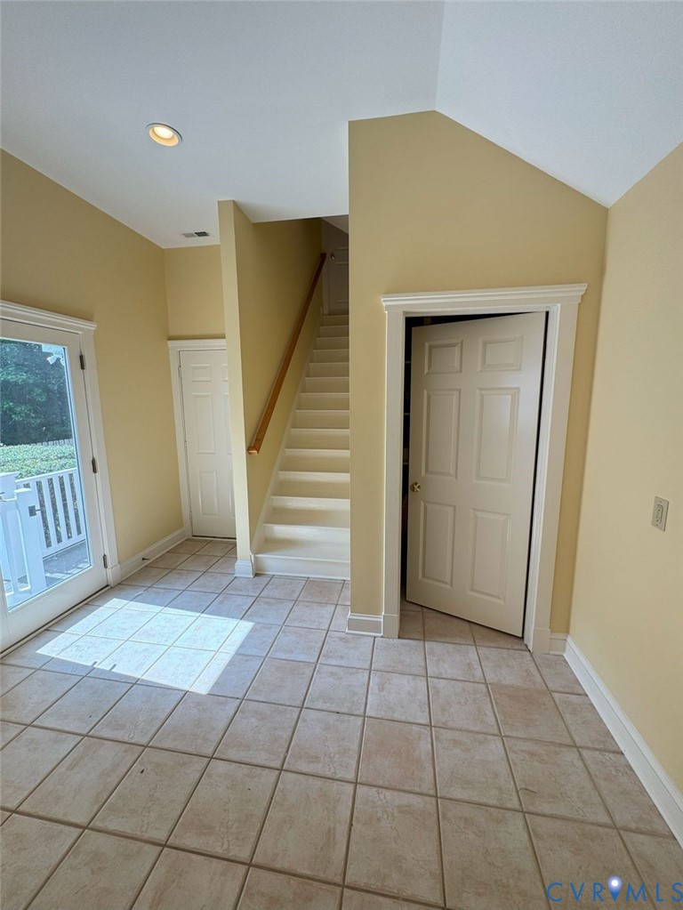 1321 Mt Prospect Road Laneview, VA 22504 - Photo 37 of 49 a view of a hallway with entryway door