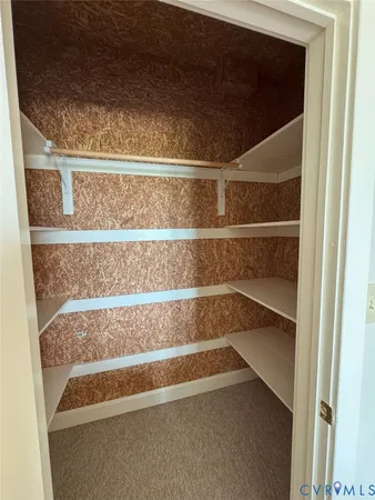 a view of storage and utility room