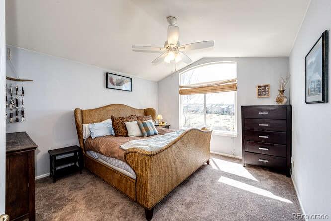 10143 Astorbrook Lane Highlands Ranch, CO 80126 - Photo 16 of 39 a living room with a bed and a dresser