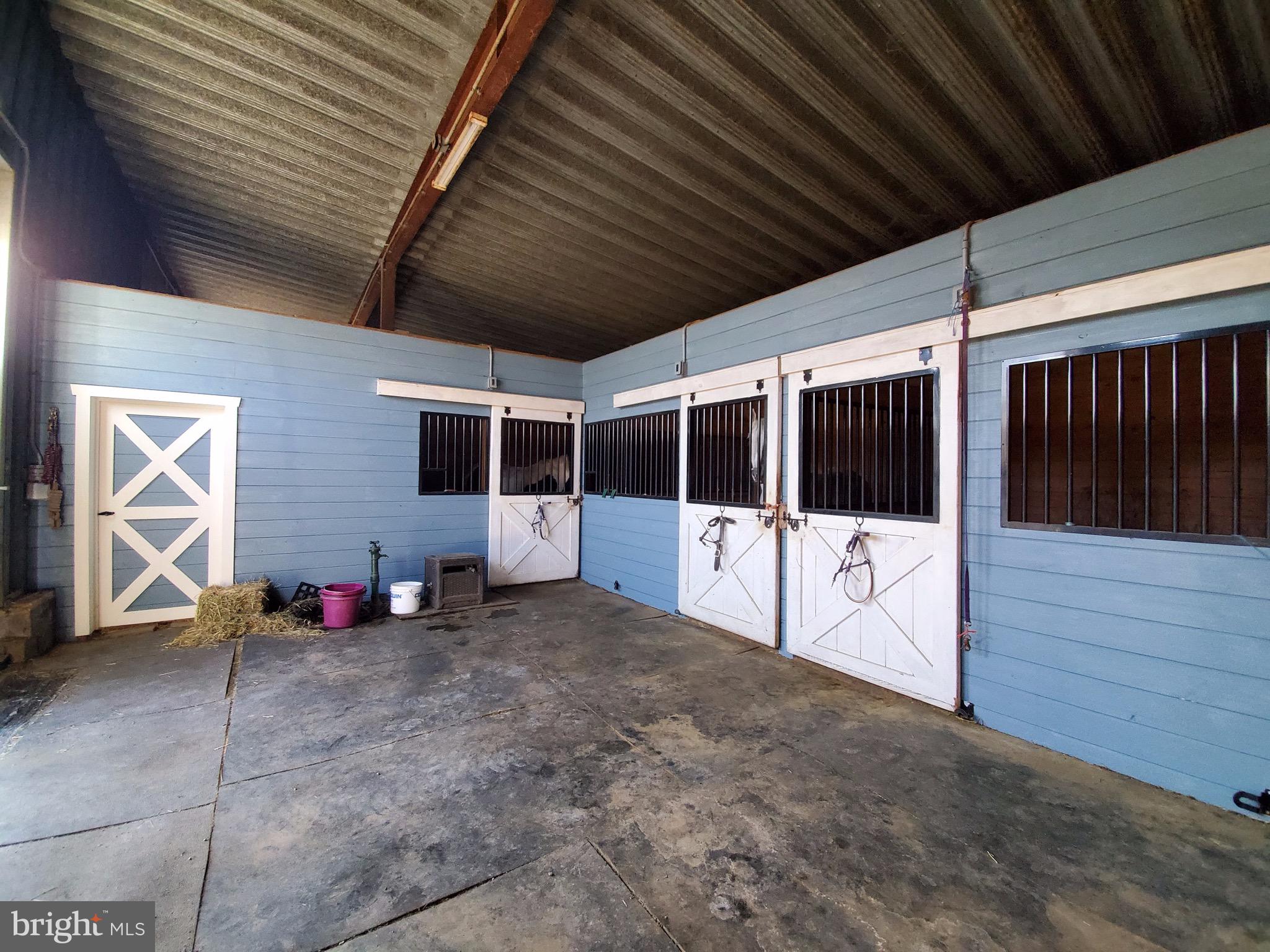 848 West Thatcher Road Quakertown, PA 18951 - Photo 33 of 40 Horse Stalls in Metal Pole Barn