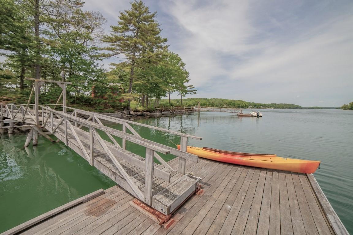 341 Barters Island Road Boothbay, ME 04537 - Photo 8 of 32 Private Dock