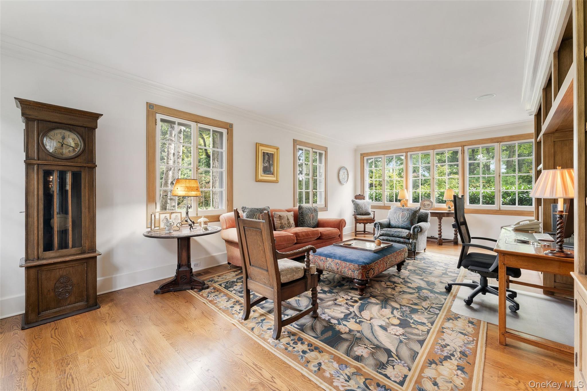 65 Garden Road Scarsdale, NY 10583 - Photo 13 of 48 a living room with furniture and a window