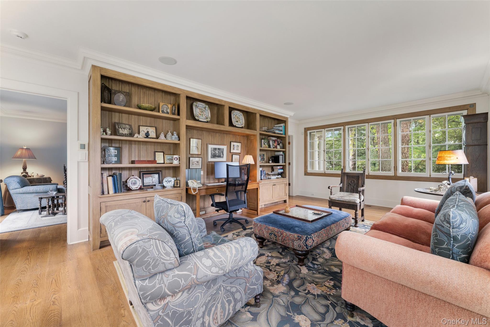 65 Garden Road Scarsdale, NY 10583 - Photo 14 of 48 a living room with furniture and a large window
