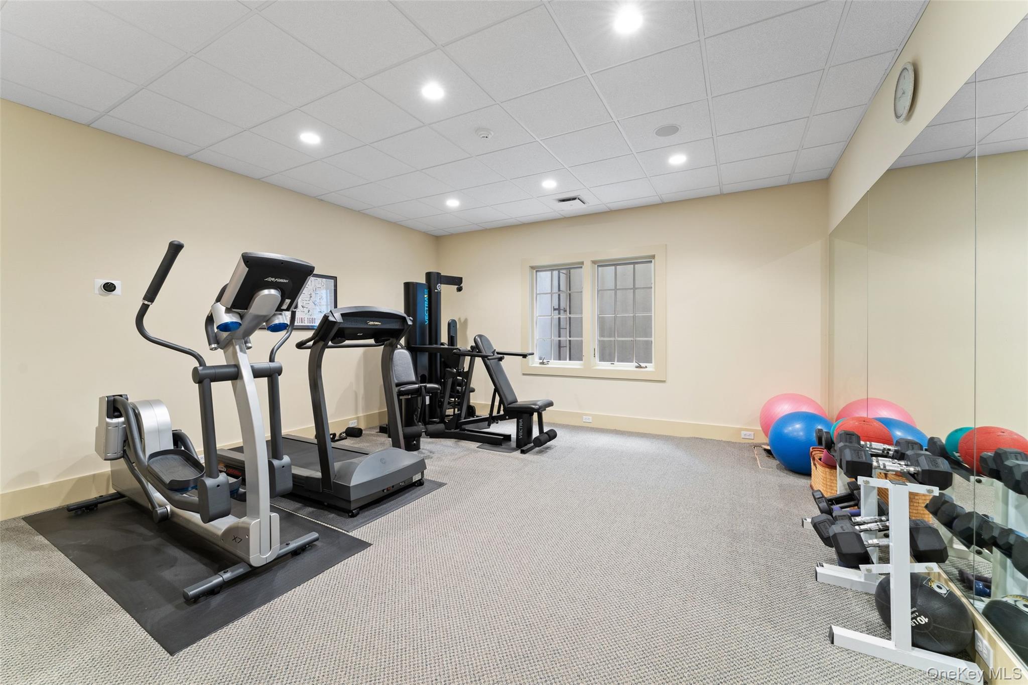 65 Garden Road Scarsdale, NY 10583 - Photo 47 of 48 a view of a room with gym equipment