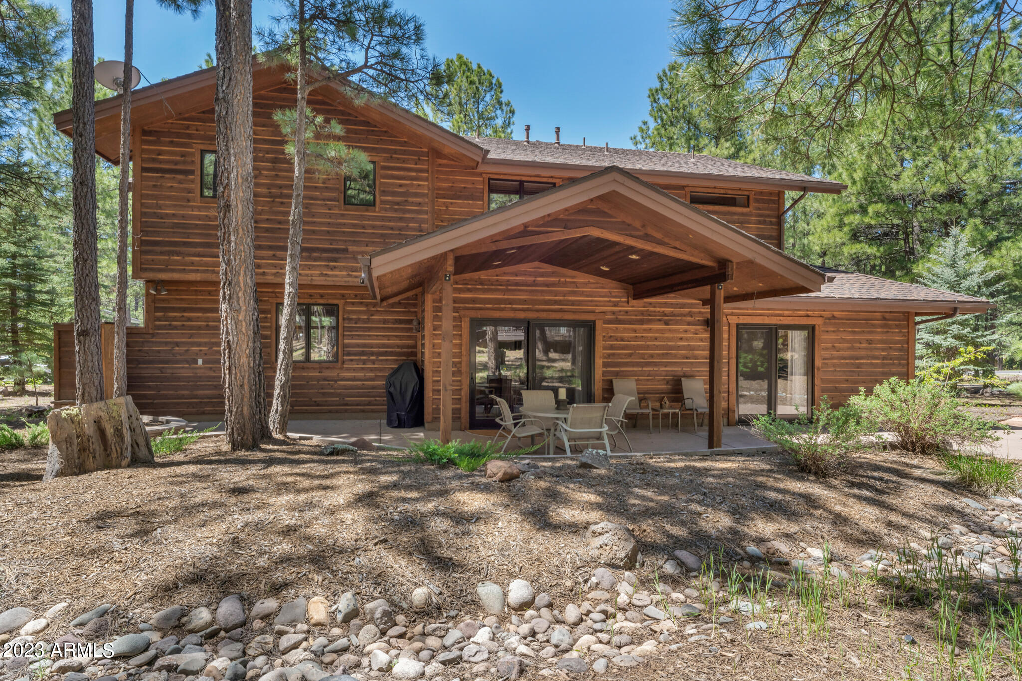 6049 Griffiths Spring Flagstaff, AZ 86005 - Photo 25 of 45 6049 Griffiths Spring Rear Exterior 2