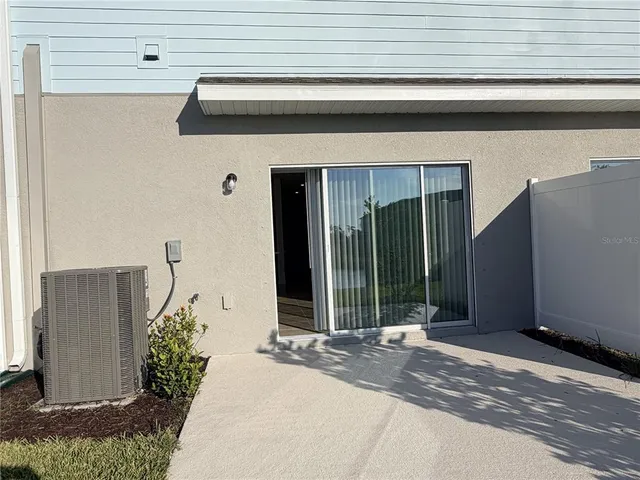 a view of a door front of a house