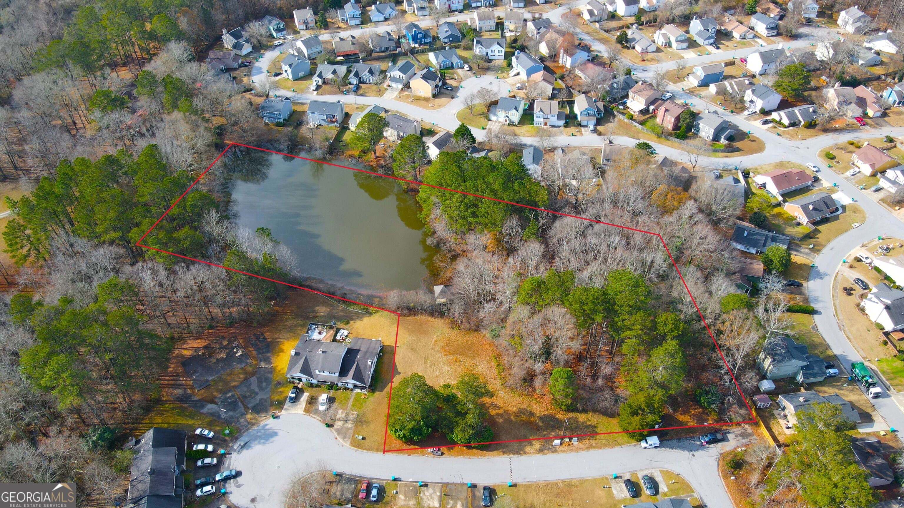 0 Lakeview Court Austell, GA 30106 - Photo 2 of 7 a view of lake