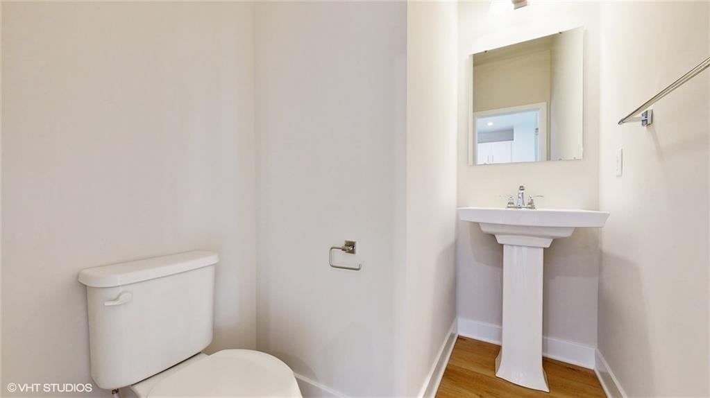 6804 Sycamore Way Gibsonia, PA 15044 - Photo 21 of 50 a bathroom with a sink toilet and a mirror