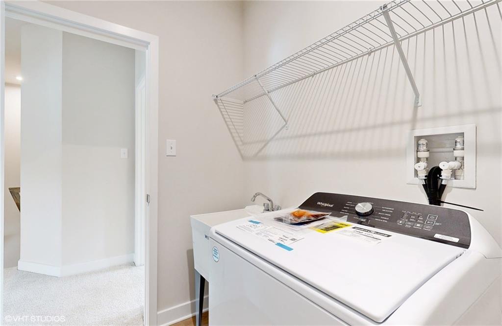 6804 Sycamore Way Gibsonia, PA 15044 - Photo 28 of 50 a utility room with dryer and washer
