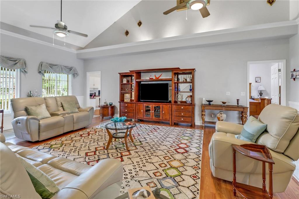 17532 Ingram Road Fort Myers, FL 33967 - Photo 13 of 46 a living room with furniture and a flat screen tv