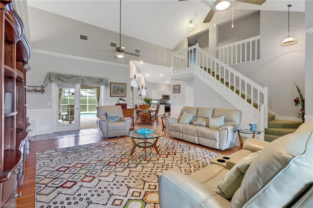 17532 Ingram Road Fort Myers, FL 33967 - Photo 15 of 46 a living room with furniture or couch and a dining table
