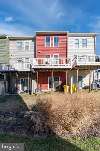 a front view of a building