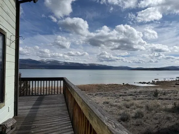 a view of ocean from a balcony