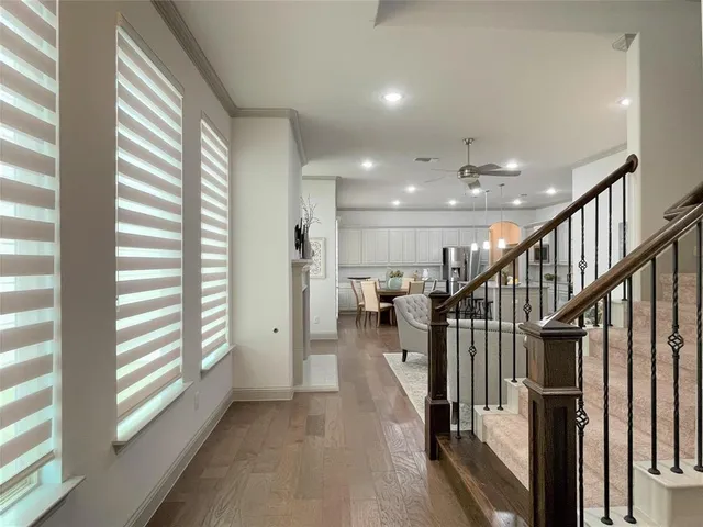a view of interior and livingroom with furniture