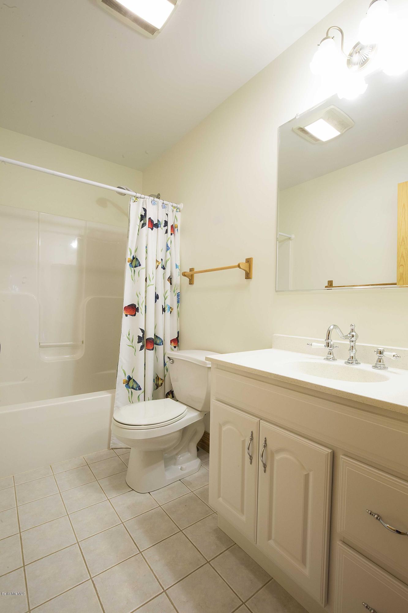 297 Cummington Road Ashfield, MA 01330 - Photo 14 of 27 a bathroom with a sink a toilet and shower