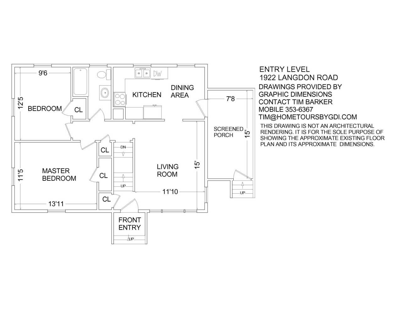 1922 Langdon Road Southwest Roanoke, VA 24015 - Photo 2 of 37 1922_langdon_road_floor_plans_1