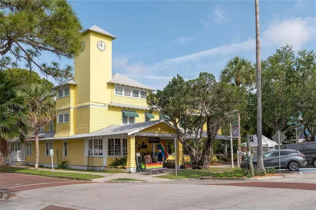 a outdoor space with lots of traffic signal lights