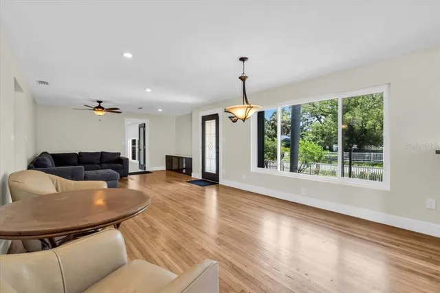 a outdoor space with furniture and window
