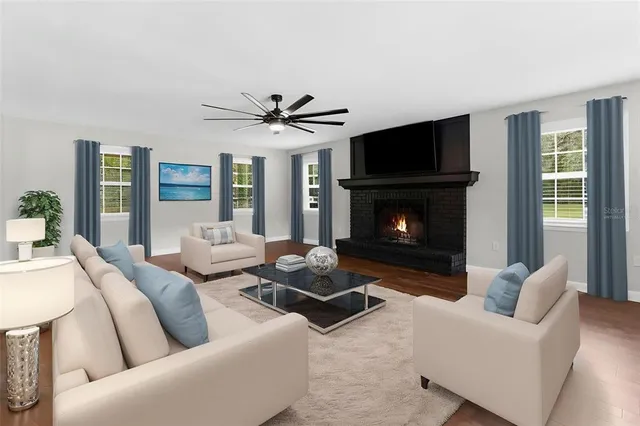 a kitchen with a stove and a microwave