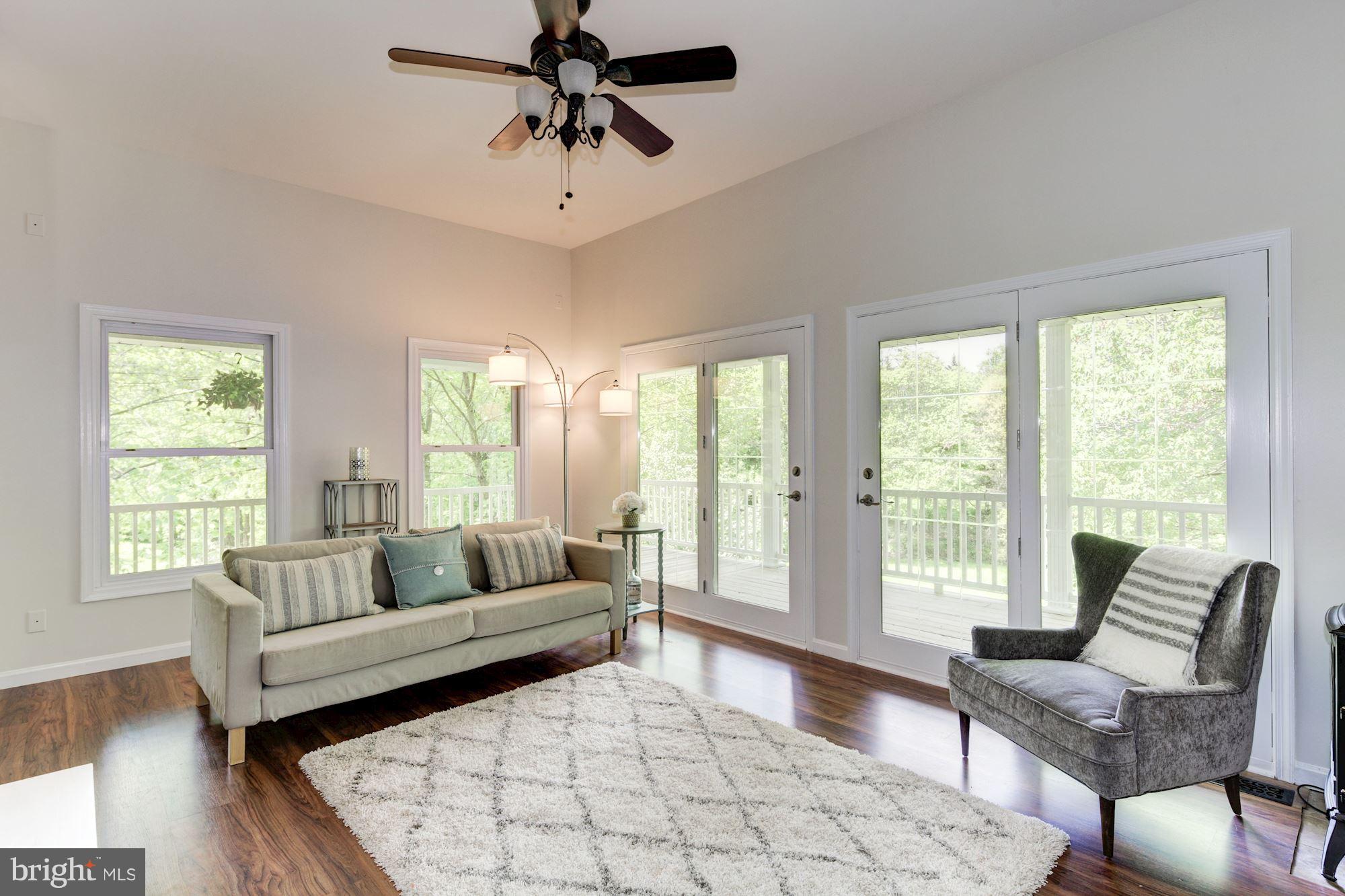 2307 Laurel Bush Road Abingdon, MD 21009 - Photo 11 of 45 LR w/Glass French Doors leading side Porch