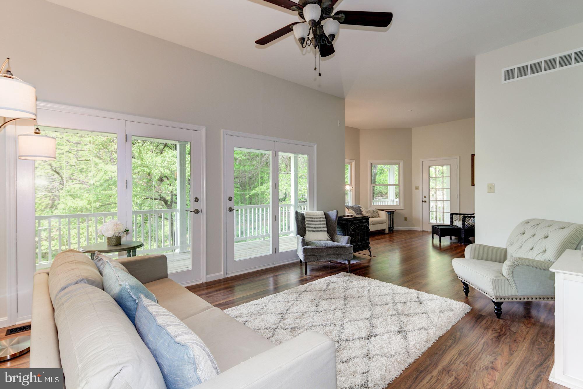 2307 Laurel Bush Road Abingdon, MD 21009 - Photo 10 of 45 Living Room open to Sun Room