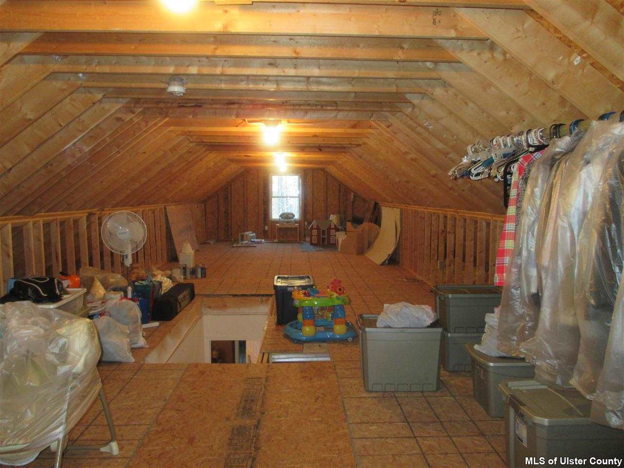514 Upper Samsonville Road Olivebridge, NY 12461 - Photo 18 of 27 59' x 16' attic ready to be finished.