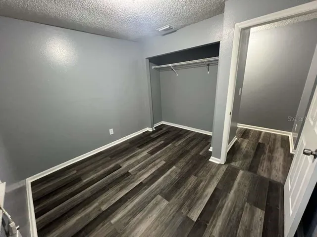 a view of wooden floor