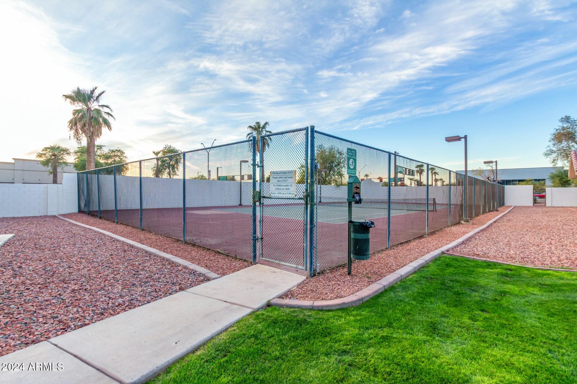 2801 North Litchfield Road, Unit 18 Goodyear, AZ 85395 - Photo 21 of 21 a view of a backyard