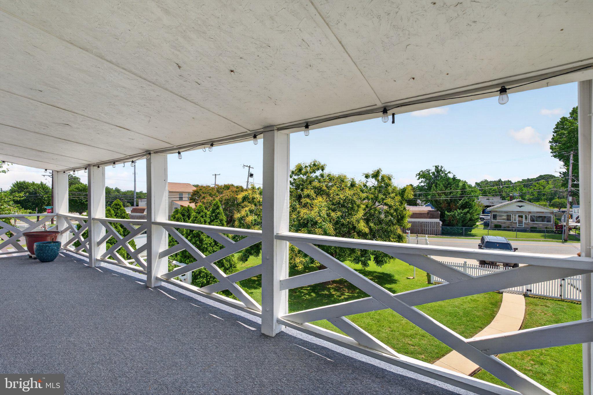 2858 Lodge Farm Road Baltimore, MD 21219 - Photo 26 of 49 Spacious balcony with scenic views.