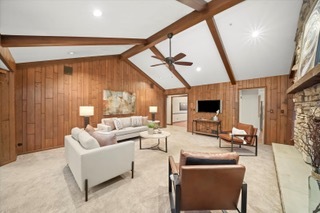 2130 Mallard Drive Northbrook, IL 60062 - Photo 10 of 28 a living room with furniture and a flat screen tv