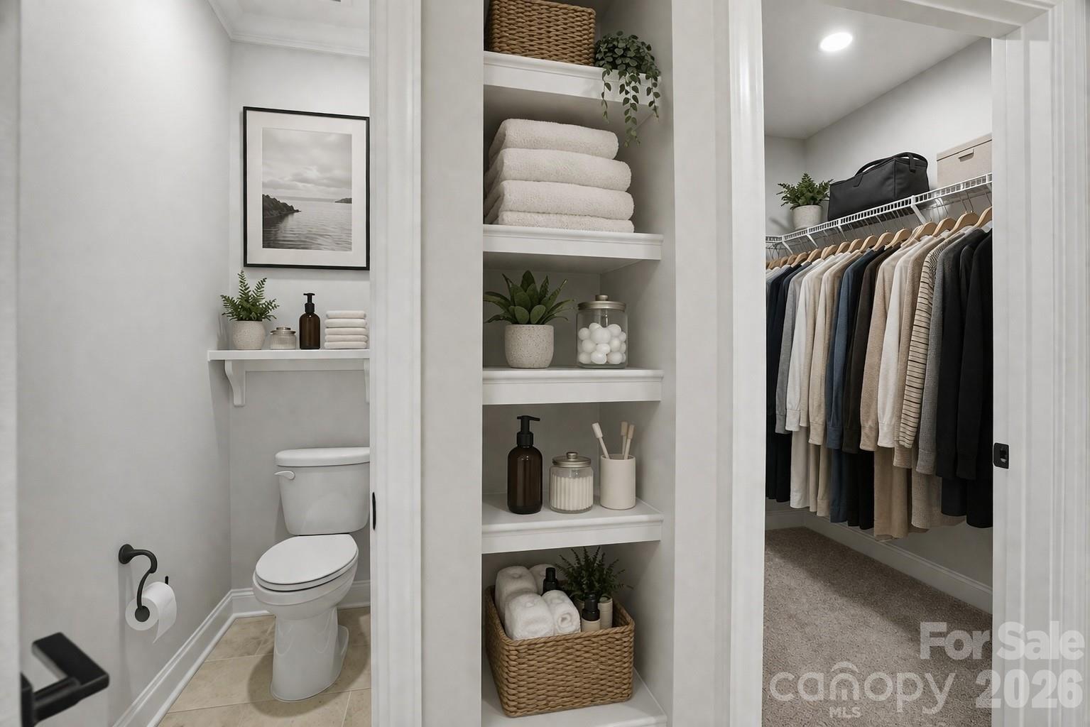5562 Caneel Lane Denver, NC 28037 - Photo 21 of 44 a bathroom with a toilet and a shower