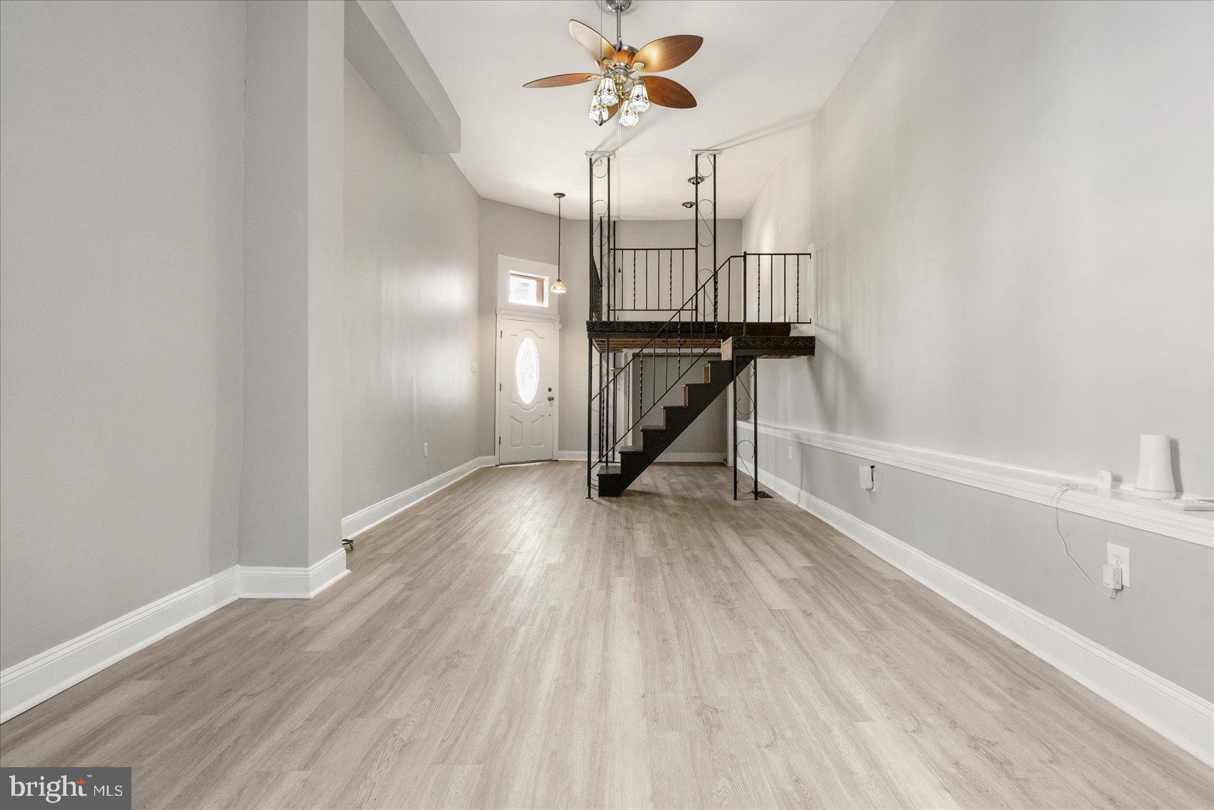 3526 Old York Road Baltimore, MD 21218 - Photo 5 of 33 a view of entryway with wooden floor