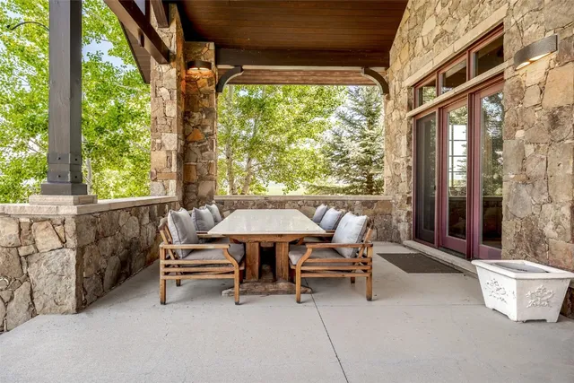 a view of a lake with a beach