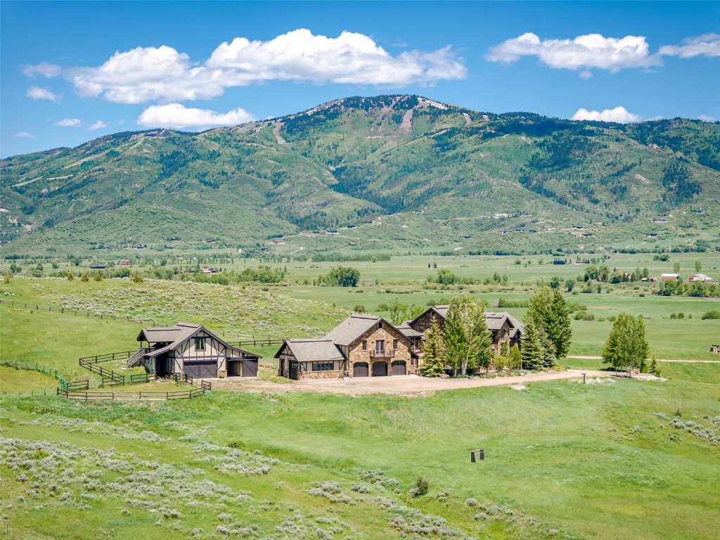 30855 Emerald Ridge Steamboat Springs, CO 80487 - Photo 3 of 50 a view of a garden with an ocean